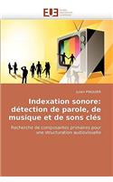 Indexation Sonore
