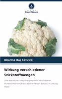 Wirkung verschiedener Stickstoffmengen