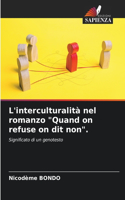 L'interculturalità nel romanzo 