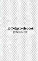 Isometric Notebook - 120 Pages - 8.5 x 11
