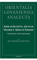 Kitab Al-Ma'arif by Abu Sa'id Maymun B. Qasim Al-Tabarani