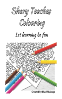 Shary teaches colouring