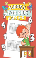 Sudoku for Kids Ages 6-8
