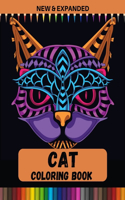 Cat Coloring Book (New & Expanded): Stress Relieving Coloring bood for Adult