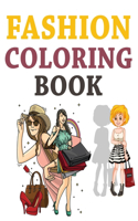 Fashion Coloring Book: Fashion Coloring Book For Girls, Coloring Book For Teenage Girls Fashion Faces