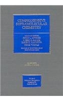 Comprehensive Supramolecular Chemistry