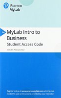 Mylab Intro to Business with Pearson Etext -- Access Card -- For Business Essentials