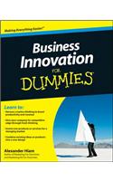 Business Innovation For Dummies