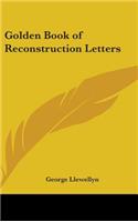 Golden Book of Reconstruction Letters