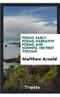 Poems by Matthew Arnold