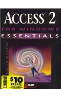 Access 2 for Windows Essentials