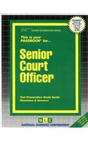 Senior Court Officer