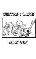 Columns I wrote