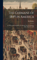 Germans of 1849 in America