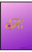 K: Monogrammed 2019-2020 Academic Planner