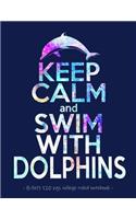 Keep Calm & Swim with Dolphins