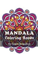 Coloring Books for Adults Relaxation Mandala