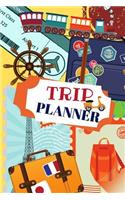 Trip Planner: Planner for 8 Trips with Checklist, Expenses Tracker Sheet, To Do List And Much More!