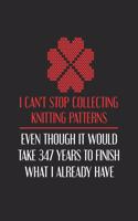 I Can't Stop Collecting Knitting Patterns
