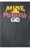 Mine Princess: Lined Journal Lined Notebook 6x9 110 Pages Ruled