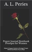 Prayer Journal Notebook Prompts for Women