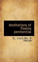 Meditations of Psalms Penitential