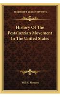 History Of The Pestalozzian Movement In The United States