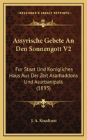 Assyrische Gebete An Den Sonnengott V2