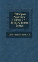 Philosophia Academica, Volumes 3-4