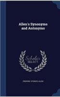 Allen's Synonyms and Antonyms
