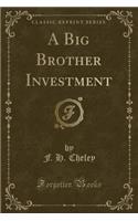 A Big Brother Investment (Classic Reprint)