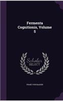 Fermenta Cognitionis, Volume 5: (English)