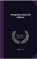 Ortografia Latina Ed Italiana