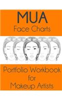 MUA Face Charts Portfolio Workbook for Makeup Artists