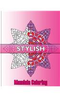 Stylish Mandala Coloring