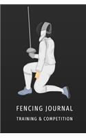 Fencing Training and Competition Journal