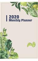 2020 Monthly Planner: Two Year - Monthly Calendar Planner 6 x 9'' - 24 Months For Academic Agenda Schedule Organizer