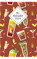 My Calendar 2020: Your Own Weekly, Monthly And Yearly Planner For 2020 With Beautiful Design