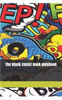 The Blank Comic Book Notebook