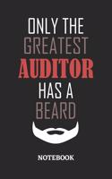 Only The Greatest Auditor Has A Beard Notebook