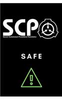 SCP Foundation - Safe Notebook - College-ruled notebook for scp foundation fans - 6x9 inches - 120 pages