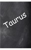 2020 Weekly Planner Taurus Zodiac Horoscope Chalkboard 134 Pages