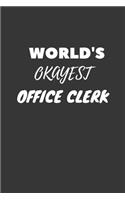 Office Clerk Notebook