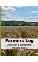 Farmers Log - Livestock & Equipment Record Book