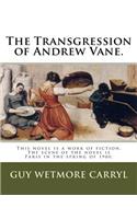 The Transgression of Andrew Vane.