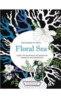 Floral Sea Adult Coloring Book