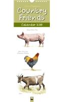 Chris Pendleton Country Friends slim calendar 2019 (Art Calendar)