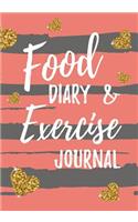 Food Diary & Exercise Journal: Weight Loss Diary