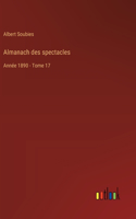 Almanach des spectacles