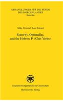 Sonority, Optimality, and the Hebrew P Chet Verbs